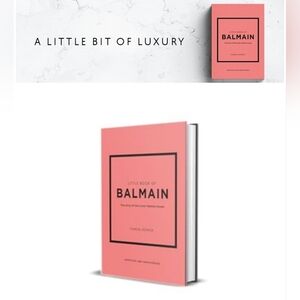 1 Left! Balmain Fashion Little Book Home Decor